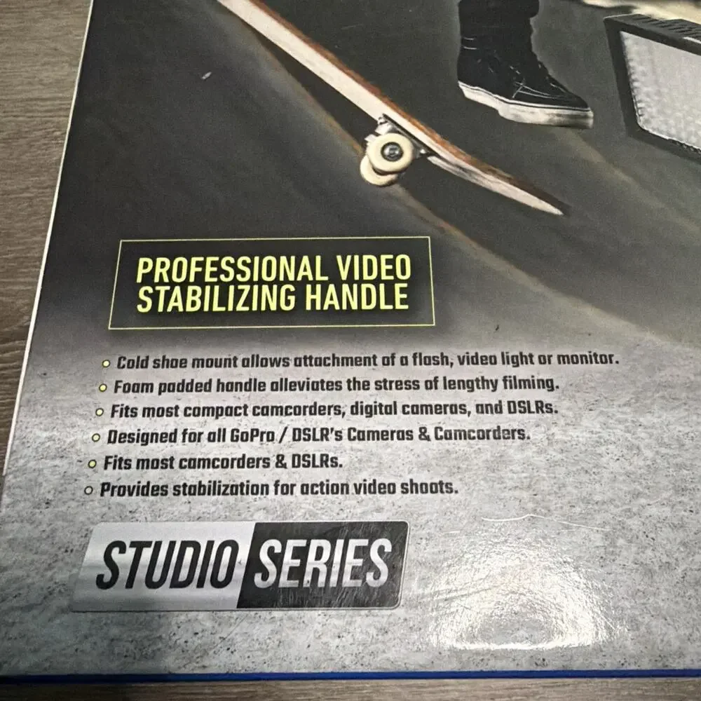 Ultimaxx Professional Video Stabilizing Handle for DSLR Camera GoPro - New